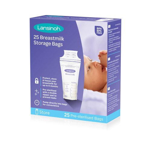 Lansinoh anyatejtároló zacskó 25 db