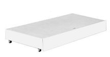 Klups ágyneműtartó 60x120-as kiságyhoz - fehér (bialy)
