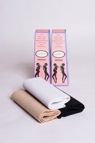 BeautyMommy Original szülés utáni haskötő S - fekete