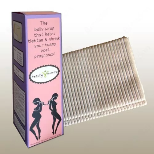 BeautyMommy Original szülés utáni haskötő L - bézs