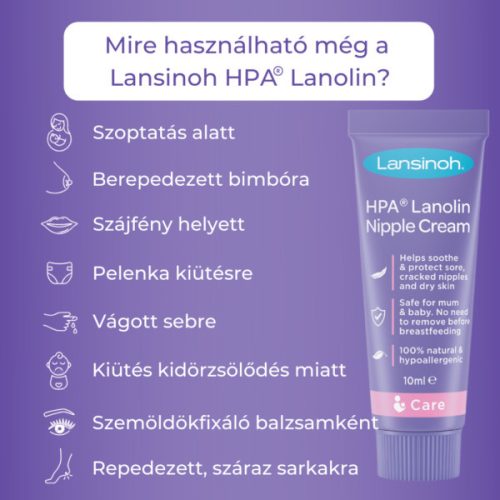 Lansinoh bimbóvédő krém HPA Lanolin 40ml - Új