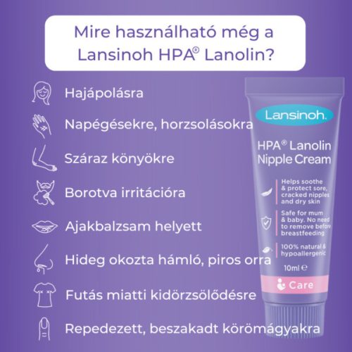 Lansinoh bimbóvédő krém HPA Lanolin 40ml - Új