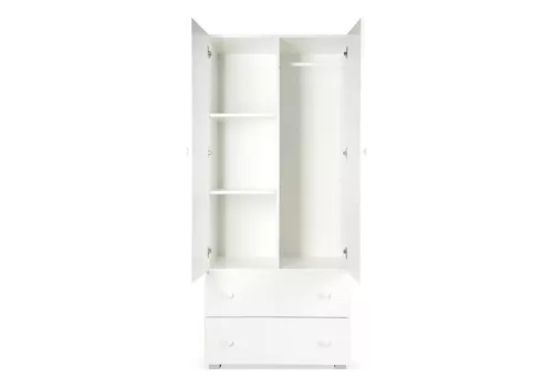 Klups Paula 2 ajtós szekrény - fehér (biel)