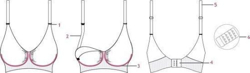 Carriwell Varrásnélküli gélmerevítős szoptatós melltartó L - fehér