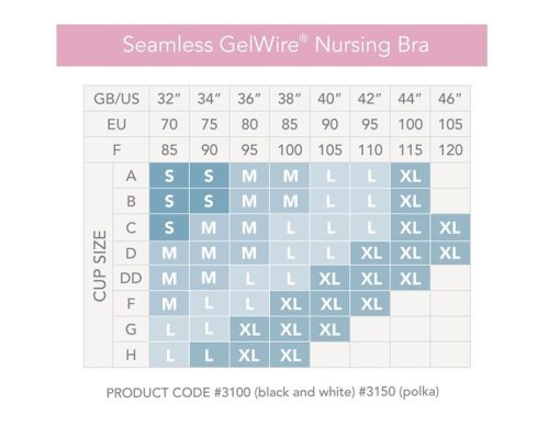 Carriwell Varrásnélküli gélmerevítős szoptatós melltartó XL - fehér