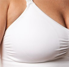 Carriwell Varrásnélküli betétes szoptatós melltartó S - fehér