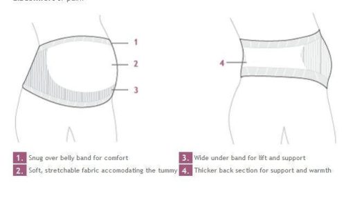 Carriwell Hastartó öv M - fekete