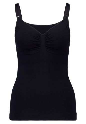 Carriwell Hasleszorító szoptatós top S - fekete