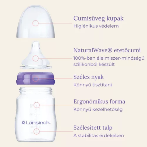 Lansinoh 160ml cumisüveg