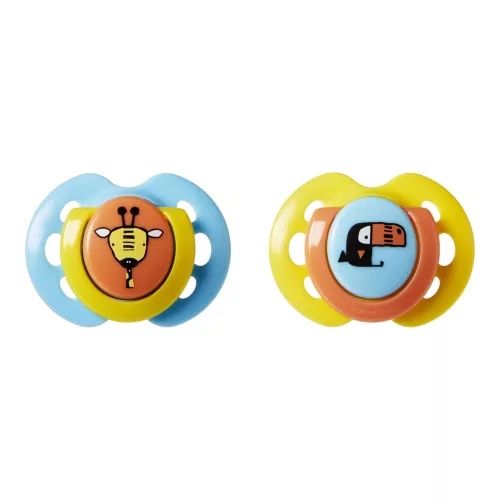Tommee Tippee Fun játszócumi 0-6 hó 2 db M