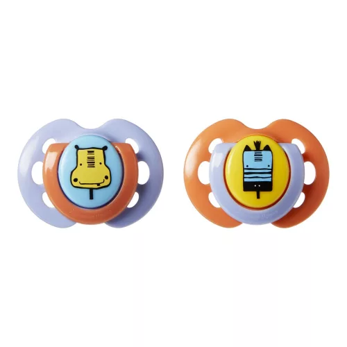 Tommee Tippee Fun játszócumi 0-6 hó 2 db M