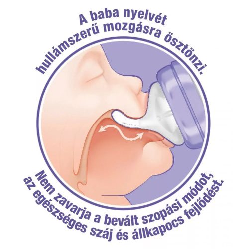 Lansinoh lassú folyású etetőcumi 2db