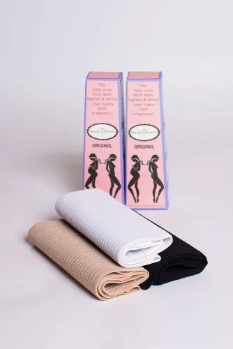 BeautyMommy Original szülés utáni haskötő S - bézs
