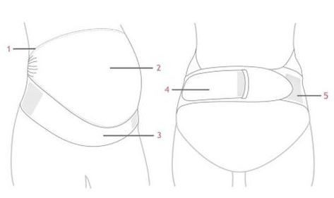 Carriwell Állítható hastartópánt S/ M - fehér