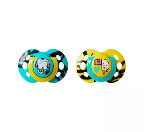 Tommee Tippee Fun játszócumi 6-18 hó 2 db M