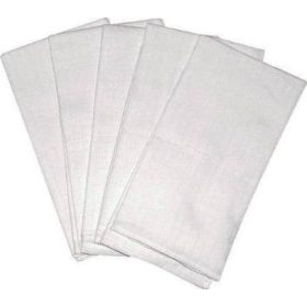 Scamp fehér textilpelenka 5db