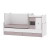 Lorelli MiniMax kombi ágy 72x190 - White & Cappuccino / Fehér & Cappuccino