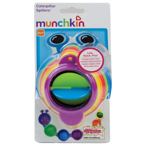Munchkin fürdőjáték - Caterpillar Spillers / Hernyó
