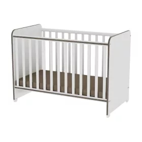   Lorelli Sweet Dream kiságy 60x120 - White & Coffee / Fehér & Kávé