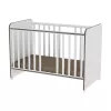 Lorelli Sweet Dream kiságy 60x120 - White & Coffee / Fehér & Kávé