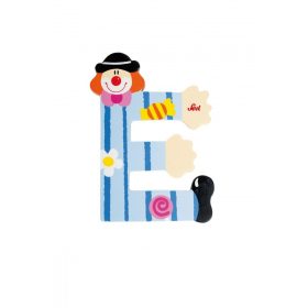 Sevi fa betűk - E - kék Bohóc