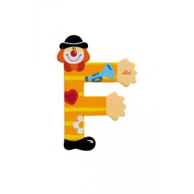 Sevi fa betűk - F - sárga Bohóc