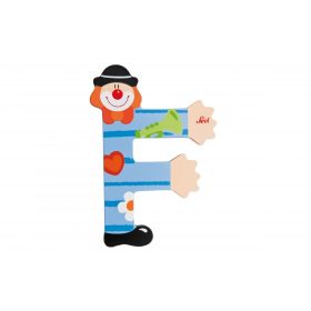 Sevi fa betűk - F - kék Bohóc