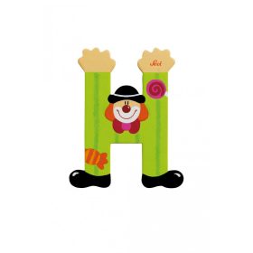 Sevi fa betűk - H - zöld Bohóc