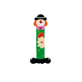 Sevi fa betűk - I - zöld Bohóc