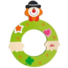 Sevi fa betűk - O - zöld Bohóc