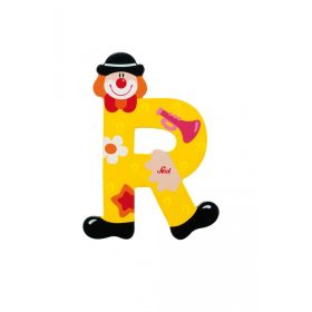 Sevi fa betűk - R - sárga Bohóc