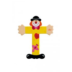 Sevi fa betűk - T - sárga Bohóc