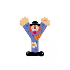 Sevi fa betűk - Y - lila Bohóc