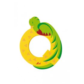 Sevi fa betűk - Q - Quetzal sárga - BOMBA ÁR!