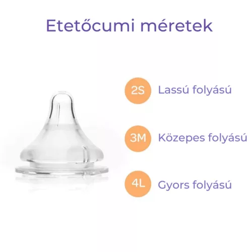 Lansinoh 160ml üveg cumisüveg