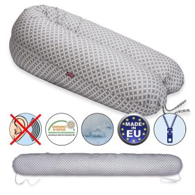 Scamp szoptatós párna vászon Pick Gray standard