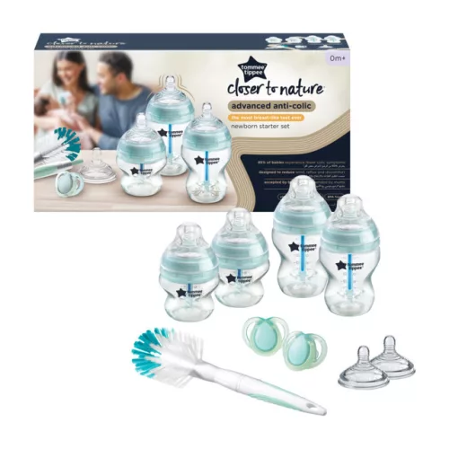 Tommee Tippee Advanced Anti-colic újszülött cumisüveg kezdőszett M