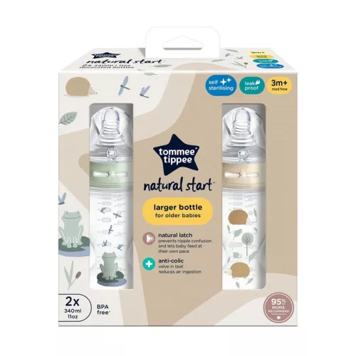 Tommee Tippee Natural Start cumisüveg 2x340 ml