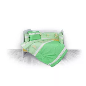   Lorelli 5 részes ágynemű garnitúra - Little Ducks green   - BOMBA ÁR!