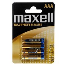 Maxell Szuper alkáli vékony ceruza elem R03 AAA 4db
