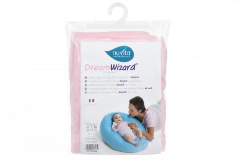 Nuvita babafészek huzat Dreamwizard kismama párnához - pink - 7104