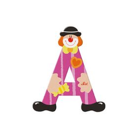 Sevi fa betűk - A - pink Bohóc
