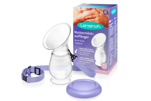 Lansinoh anyatejgyüjtő és szilikon mellszívó