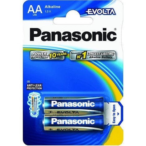 Panasonic Evolta AAA 1,5V vékony ceruza elem 2Darab
