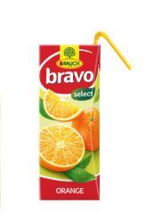 Bravo 50% narancslé szívószálas 0,2L