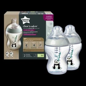 Tommee Tippee CTN cumisüveg 2x260 ml Pip panda M