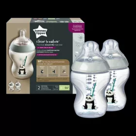 Tommee Tippee CTN cumisüveg 2x260 ml Pip panda M