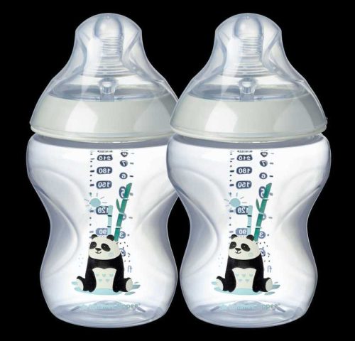 Tommee Tippee CTN cumisüveg 2x260 ml Pip panda M