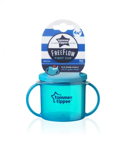 Tommee Tippee FreeFlow First Cup pohár 190ml 4+
