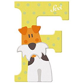 Sevi fa betűk - F - Foxy sárga